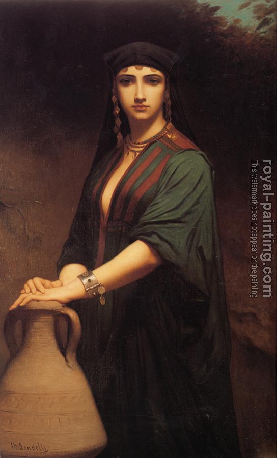 Charles Zacharie Landelle : Female Fellah Charles Zacharie Landelle : Female Fellah